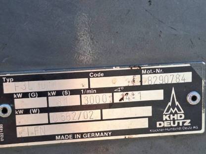 Bild 2:Deutz Motor F3L1011