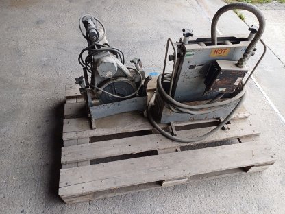 Bild 4:Schweißgerät für Wasserleitungsrohre samt Zubehör