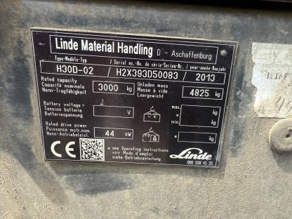 Bild 4:Linde H30D Bj. 2013