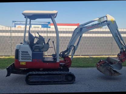 Takeuchi TB016 nach Generalüberholung