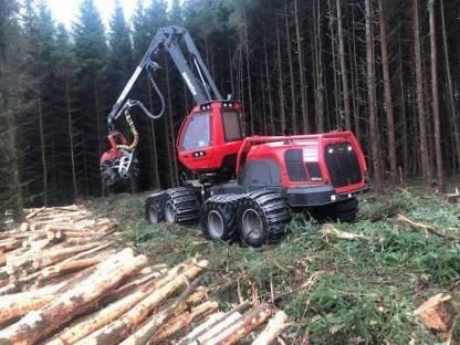 Bild 4:KOMATSU 931XC 8x8 Harvester