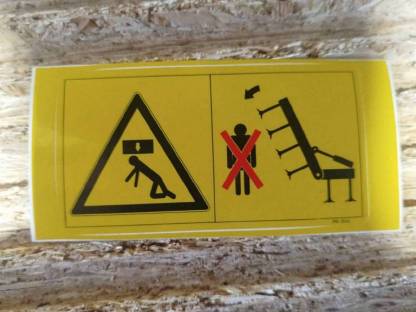 Bild 4:Aufkleber Lemken, Sicherheit, Saphir 7/300