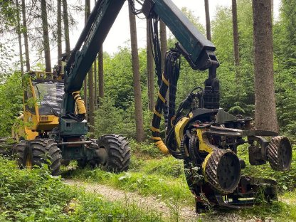 Bild 9:HSM 405 H2 6WD Harvester