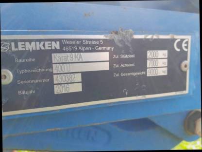 Lemken Karat 4 m