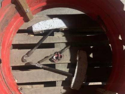 Bild 2:Felgen Distanzringe Traktor 12,4R36