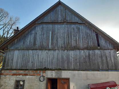 Bild 2:Stadl, Stall, Altholz, Gebäude, Abbau, Abriß