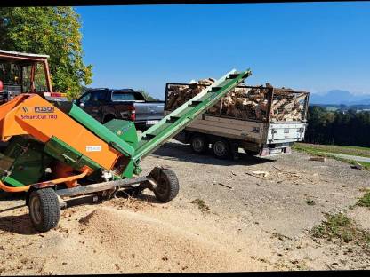 Bild 2:Brennholz Zuschnitt