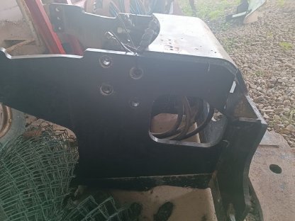 Steyr Profi Anbauplatte Kommunalplatte