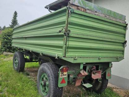 Bild 2:Anhänger, 2-Achser, 15 t Nzl., guter Zustand, ehem. Luftkipper