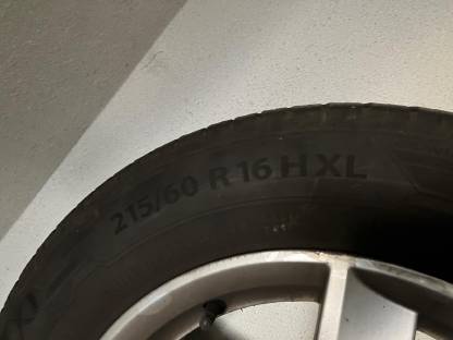 Bild 2:Sommerreifen 215/60 R16 HXL