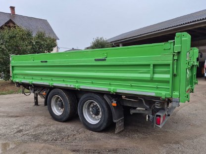 Bild 4:18 t Tandem 3-Seiten-Kipper/Tieflader