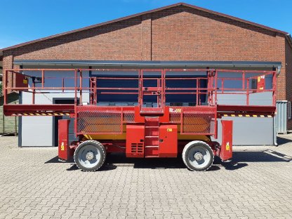 Hebebühne Genie GS 3390 RT Megadeck 7 Personen Allradbühne