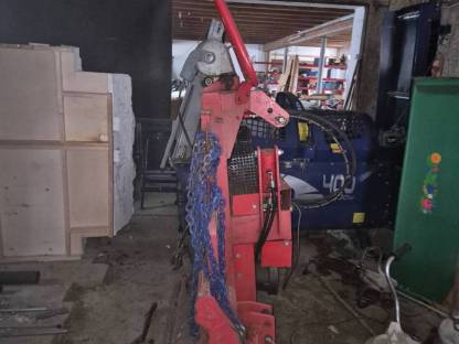 Bild 2:KMP Forstseilwinde Funk, Tausch gegen Brennholz oder Gitterboxen