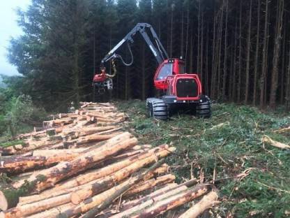 Bild 2:KOMATSU 931XC 8x8 Harvester