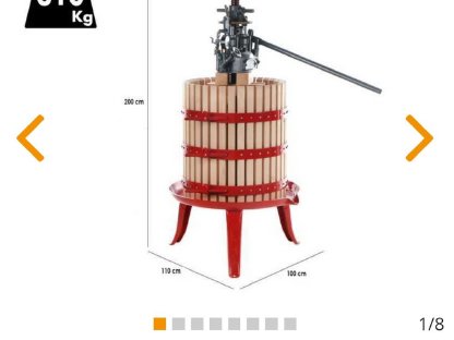 Bild 2:Wein-/Obstpresse