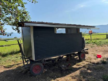 Mobiler Hühnerstall