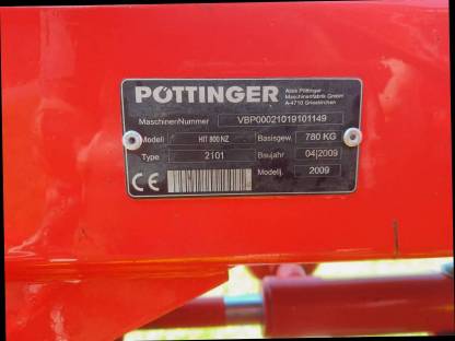 Bild 3:Verkaufe Pöttinger Hit 800 NZ