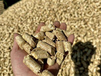 Bild 2:Stroh-Pellets