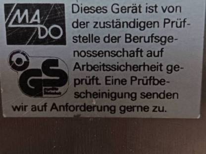 Bild 4:Mado Kutter 13 l