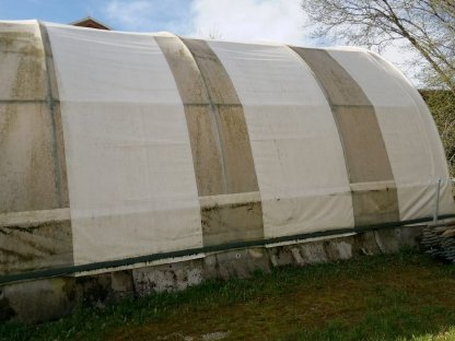 Bild 3:Rundbogenhalle 9,3 x 6,2 x 4,5