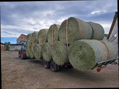 Bild 2:Ballenwagen, Ballenanhänger