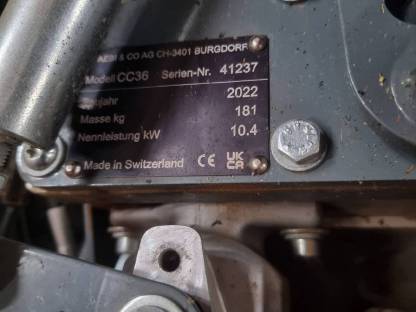 Bild 2:Motormäher Aebi CC36