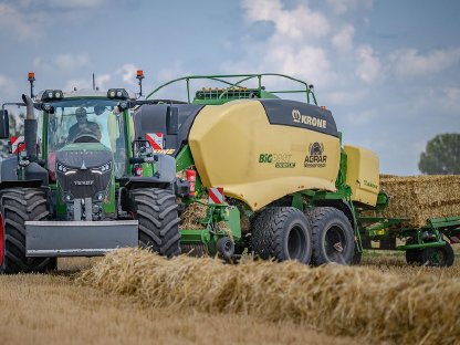 Bild 3:Stroh Ernte 2025