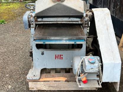 Bild 3:Hobelmaschine Zuckermann