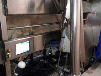 Bild 3:Melkroboter DeLaval