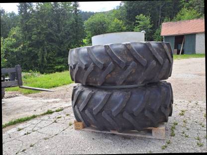 Traktor Zwillingsreifen