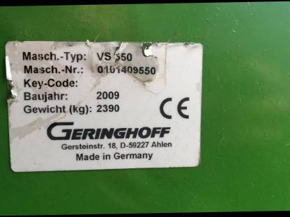 Bild 6:Geringhoff Variostar VS550 Rapsschneidwerk John Deere New Holland