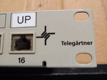 Bild 2:Telegärtner Patch Panel Cat 5