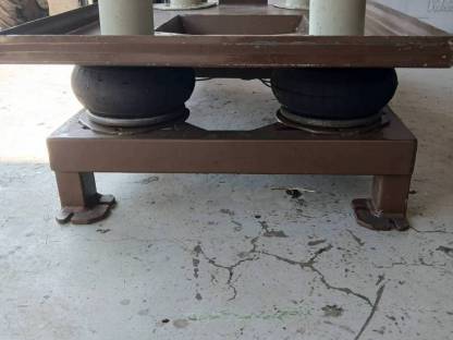 Bild 3:Untergestell Notstromaggregat