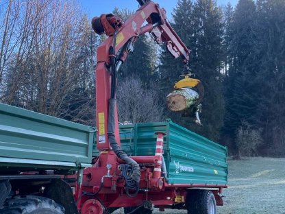 Farmtech EDK 800 - Palfinger Krankipper