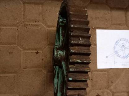 Bild 5:Guss Zahnrad Dechenreiter Lely