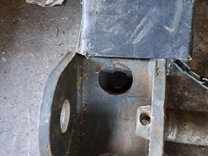 Bild 4:Anhängeblock und Anhängemaul