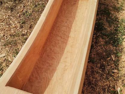 Bild 9:Brunntrog Lärche Brunnen