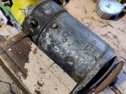 Bild 4:Gleichstrom-Lichtmaschine Bosch