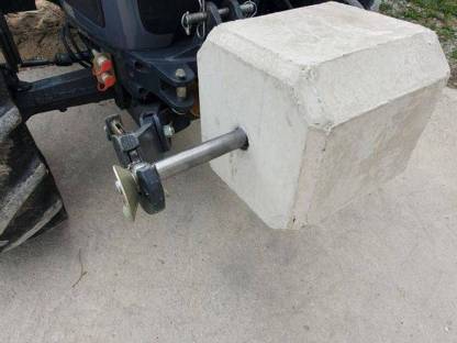 Front-Heckgewicht ca. 150 kg