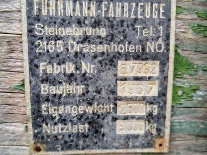 Bild 3:Fuhrmann Kipper 8 t