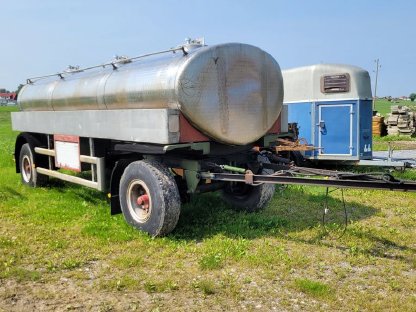 Mersch V2A Tankwagen für Wasser, Molke etc.
