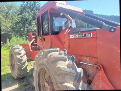 Bild 2:Forstschlepper Timberjack 380 B