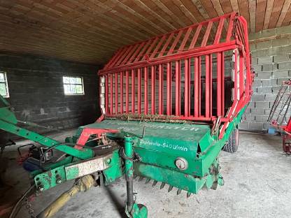 Bild 3:Ladewagen Steyr Hamster 8020