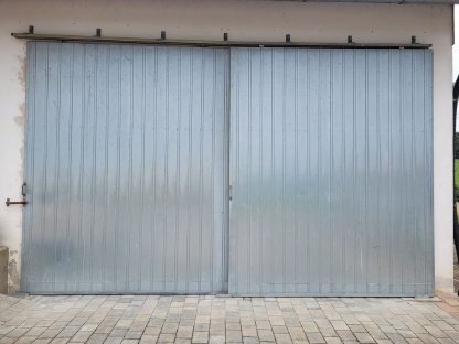 Schiebetor verzinkt (zweischienig)