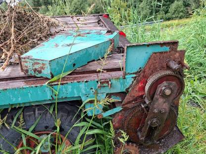 Bild 3:Defekter Miststreuer