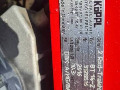 Bild 7:Motormäher Köppl Bergtalent 14-2