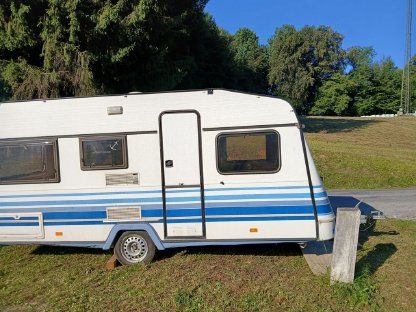 Verkaufe Wohnwagen Knaus Azur Bj. 1990