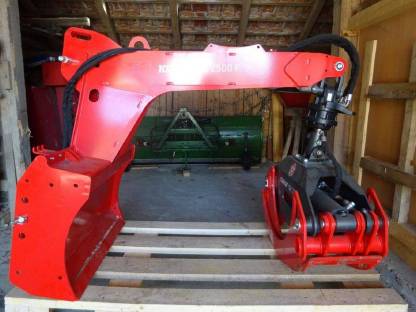 Rückezange Krpan KL2500, Heckanbau