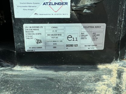 Bild 9:JCB 541-70 AgriPro Bj. 2018, Zul. Gesamtgewicht 40T