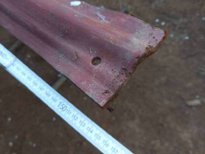 Bild 3:Kratzboden Schiene 1.560 mm lang